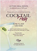 Cocktails Invitation D2322U-V